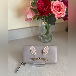 Kate Spade New York Hop To It Rabbit Neda Wallet